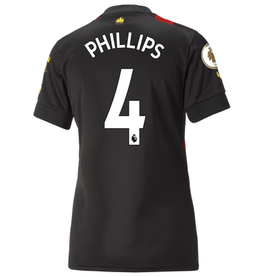 Women's Manchester City Away Jersey 2022/23 with PHILLIPS 4 printing