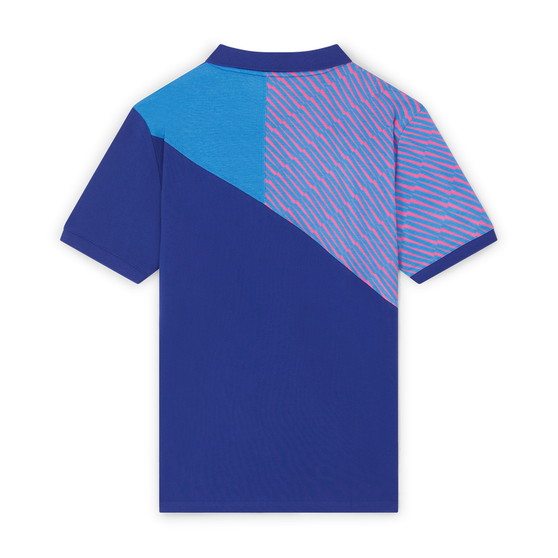 MCFC UCL MENS LIGHTNING POLO - navy