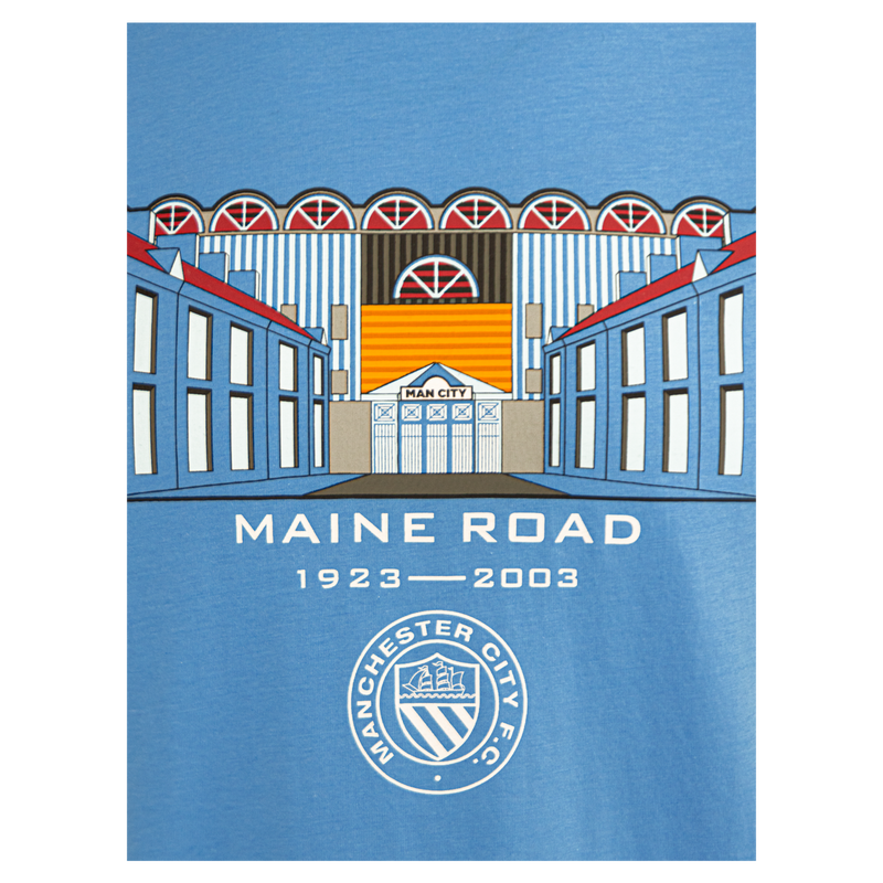 MCFC FW MENS MAINE RD GATE TEE - light blue