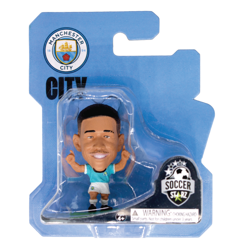 MCFC FW SOCCERSTARZ SAVINHO MINIFIGURE - Multi