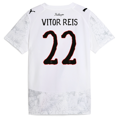 Kids' Manchester City KidSuper Jersey 2025/26 With VITOR REIS 22 printing