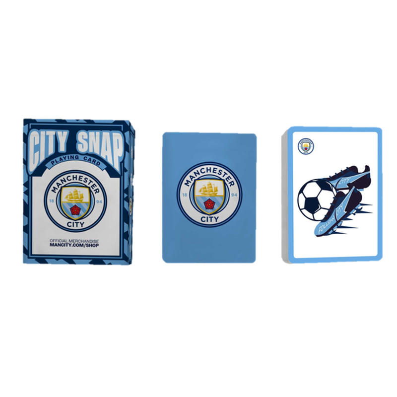 MCFC FW SNAP CARD GAME - blue