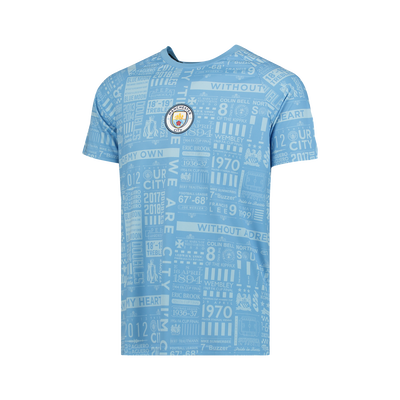 T-shirt Evolution Manchester City