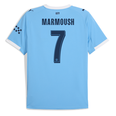 Maglia Home Manchester City 2025/26 con stampa MARMOUSH 7