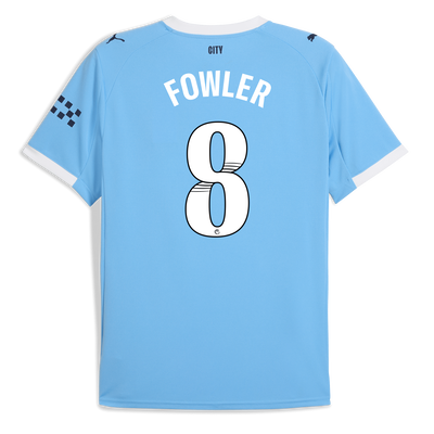 Manchester City Home Jersey 2025/26 With FOWLER 8 Printing