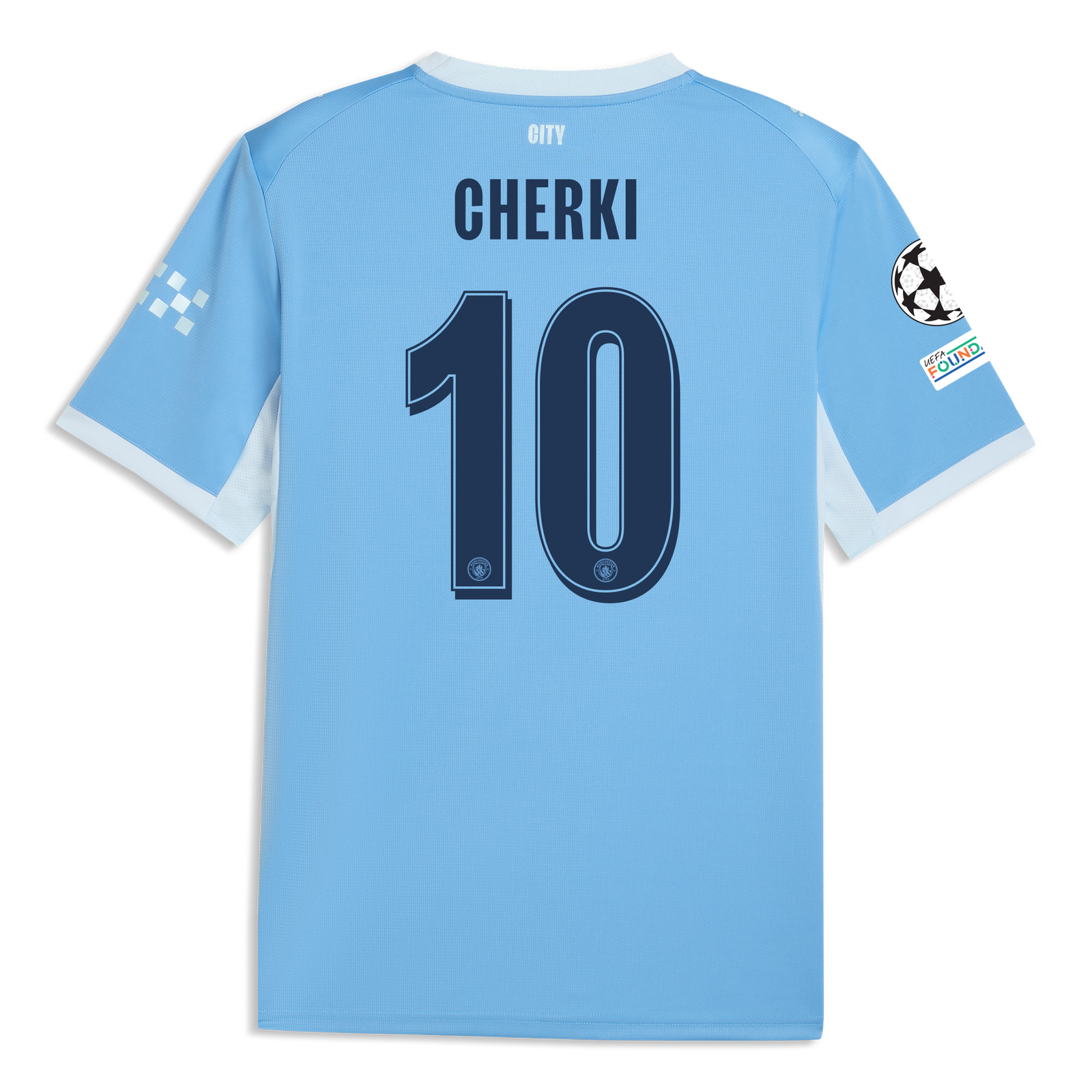 マンチェスター・シティ ホームユニフォーム 2026/27 CHERKI 10