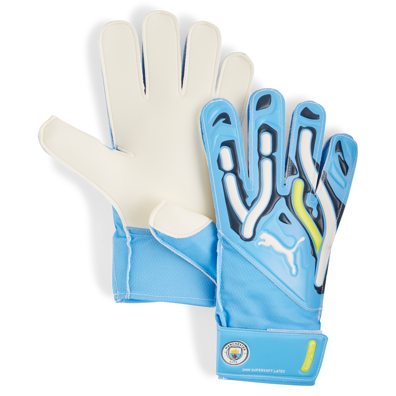 MCFC TR PUMA ULTRA PLAY RC GK GLOVE - team light blue