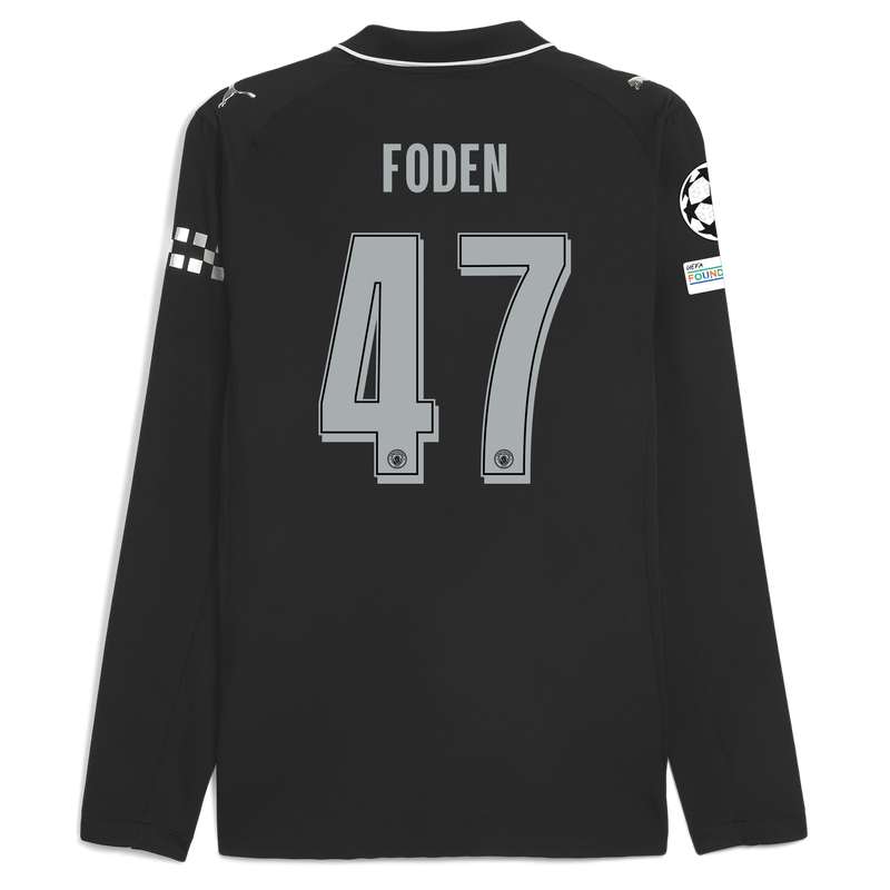 MENS AUTHENTIC Away SHIRT LS-FODEN-47-EPL-PL - 
