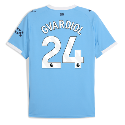 Manchester City Home Jersey 2025/26 With GVARDIOL 24 Printing