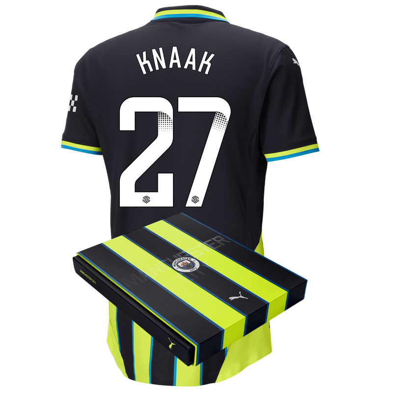 MENS AUTHENTIC Away SHIRT SS-KNAAK-27-EPL-PLC - 