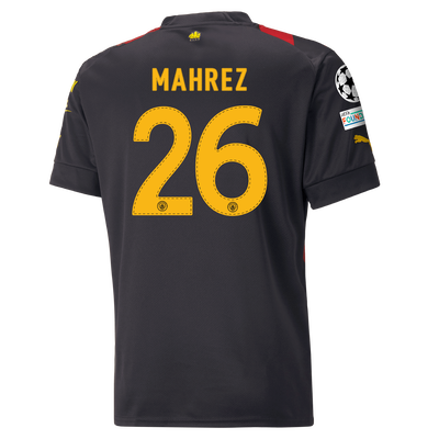 Manchester City Away Jersey 2022/23 with MAHREZ 26 printing