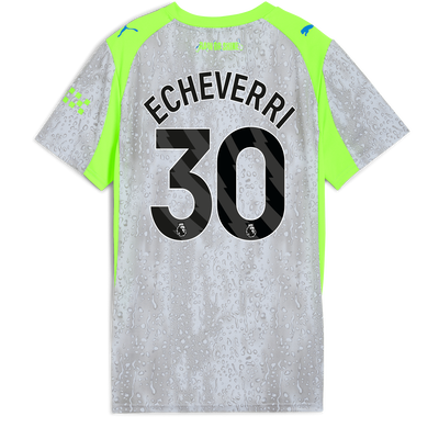 Womens' Manchester City Third Jersey 2025/26 With ECHEVERRI 30 Printing