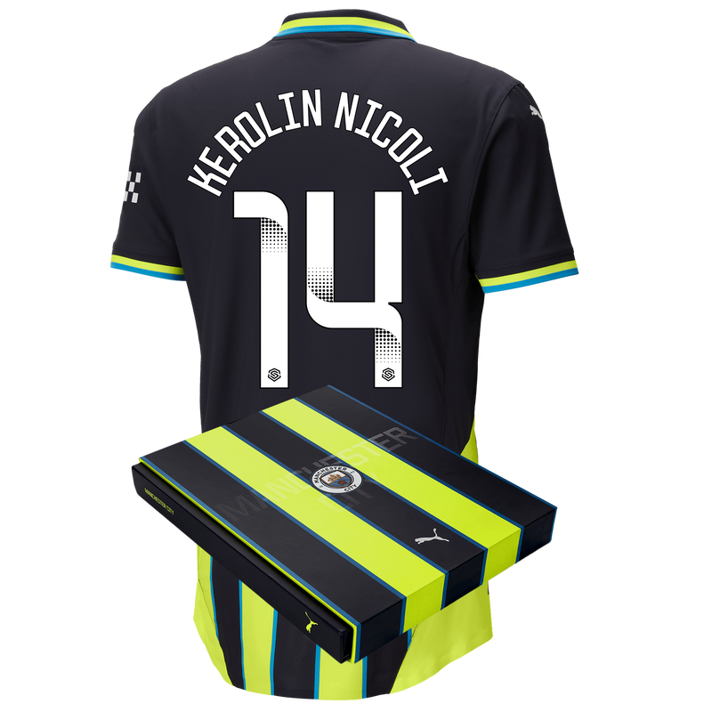 MENS AUTHENTIC Away SHIRT SS-KEROLIN NICOLI-14-EPL-PLC - 