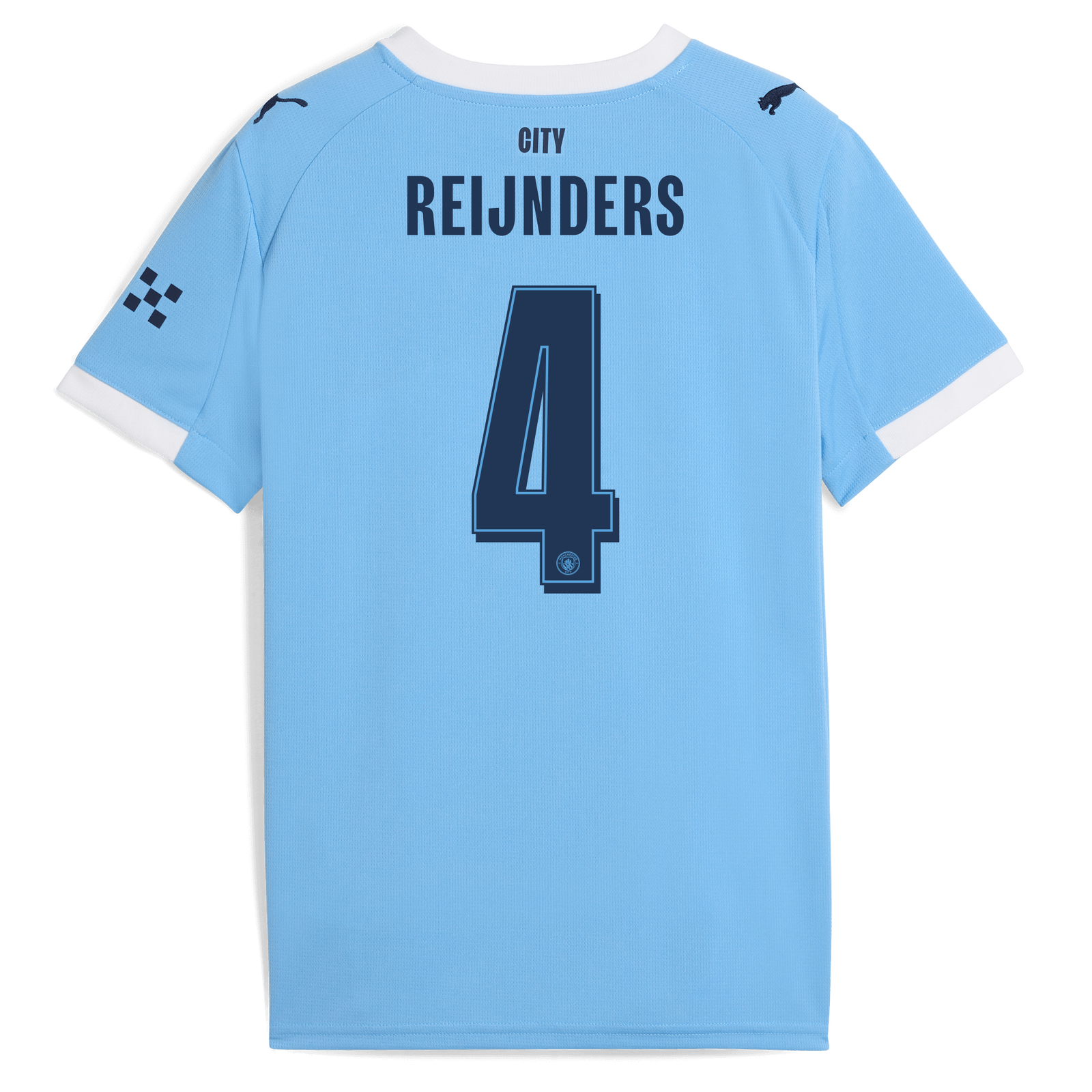 素晴らしい外見 Manchester Kids' City 4 REIJNDERS With 2025/26 Jersey Home ウェア