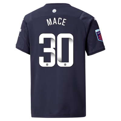 Kids Manchester City 3rd Shirt 21/22 with Ruby Mace printing