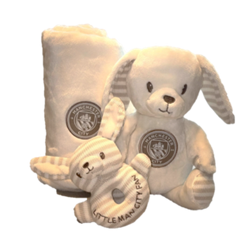 MCFC FW 3PCS BABY SET - white