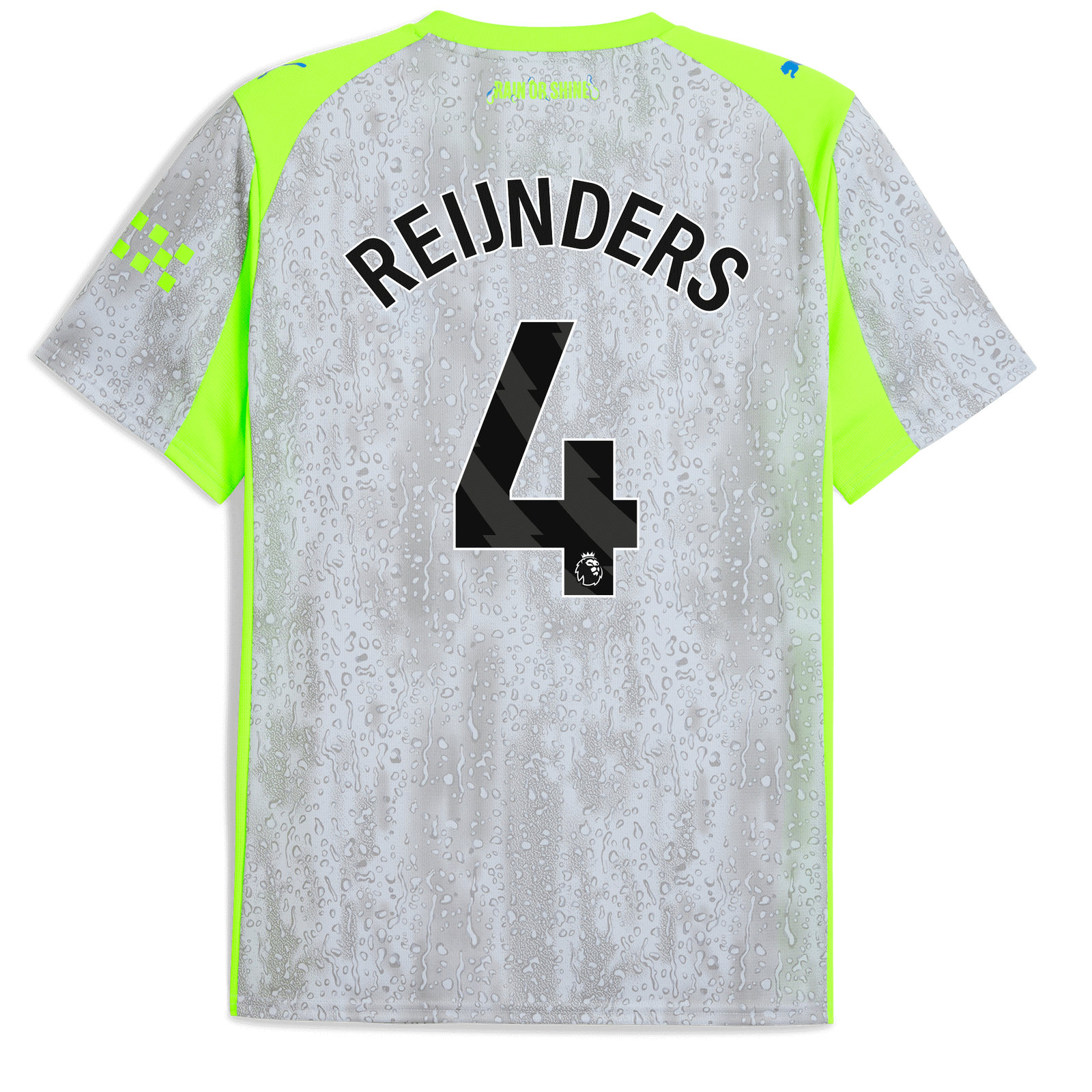 Manchester City Third Jersey 2025/26 With REIJNDERS 4 Printing