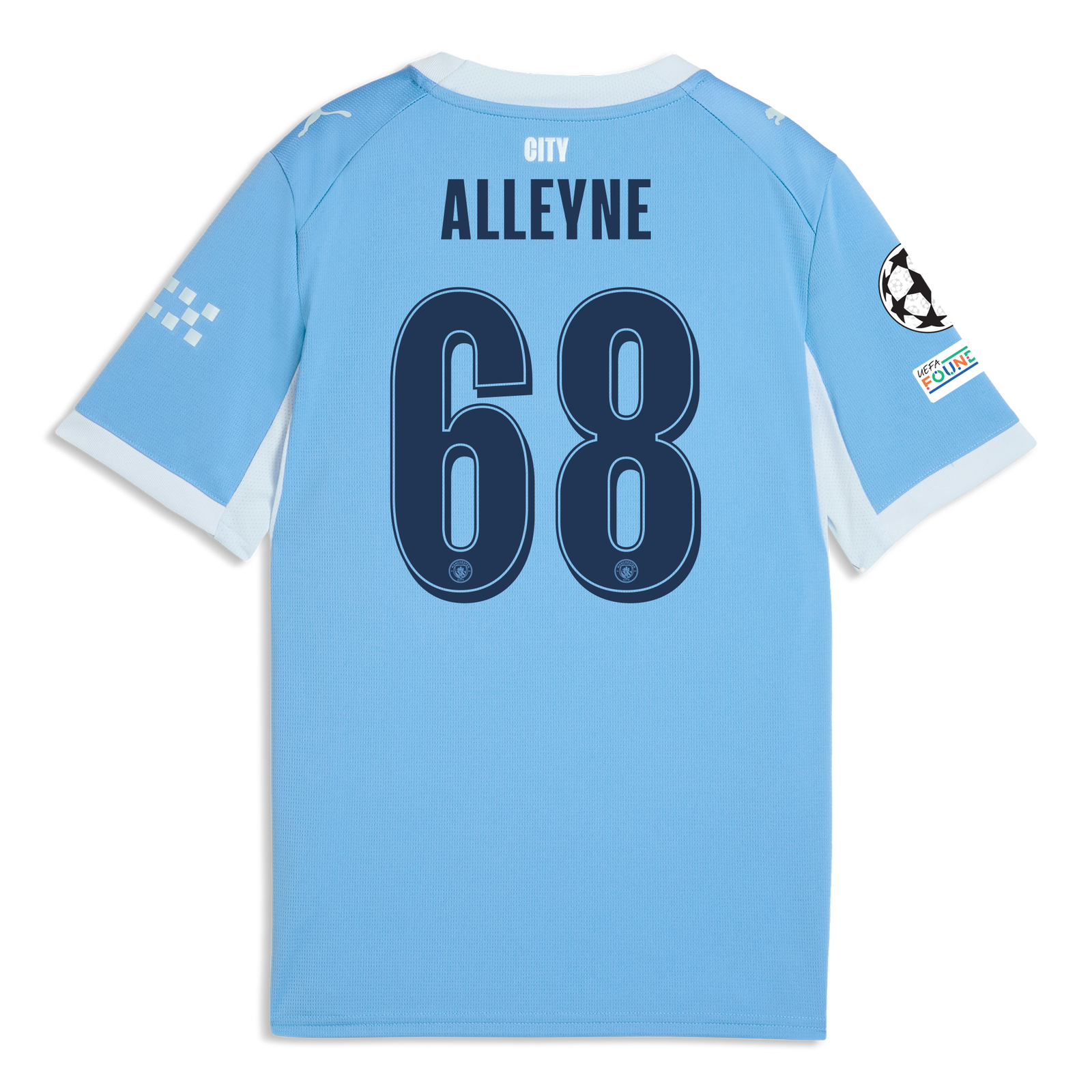 キッズ マンチェスター・シティ ホームユニフォーム 2026/27 ALLEYNE