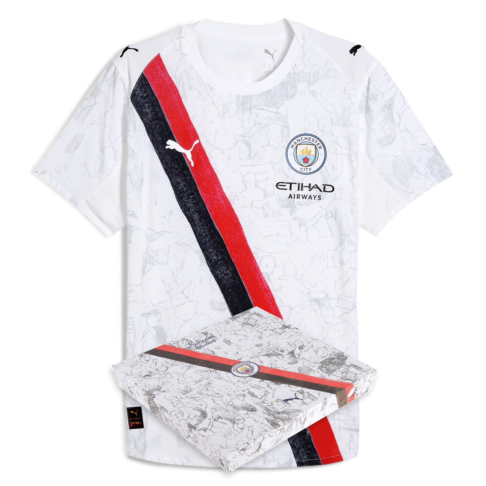 Manchester City KidSuper オーセンティック ジャージー 2025/26