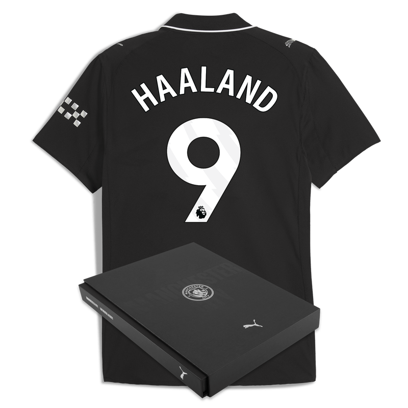 MENS AUTHENTIC Away SHIRT SS-HAALAND-9-EPL-PL - 