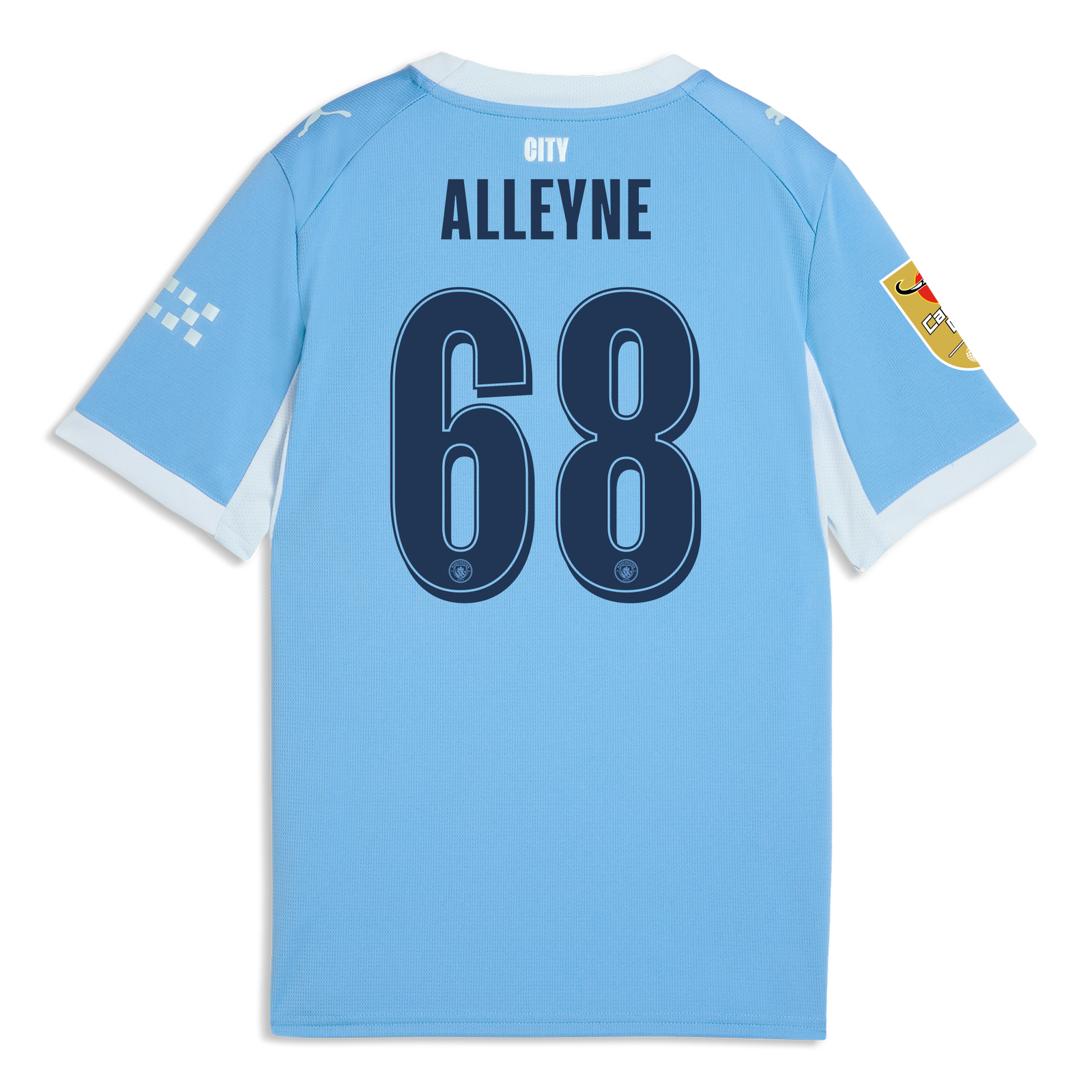 キッズ マンチェスター・シティ ホームユニフォーム 2026/27 ALLEYNE