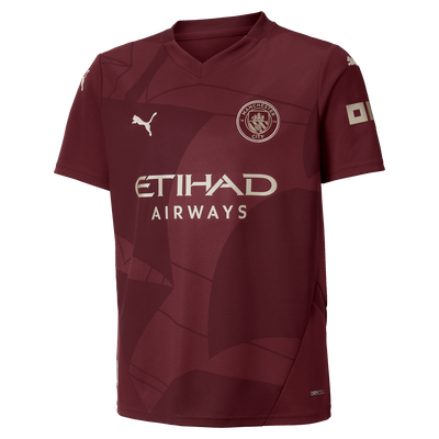 Camiseta de la 3ª Equipación del Manchester City para niños 2024/25