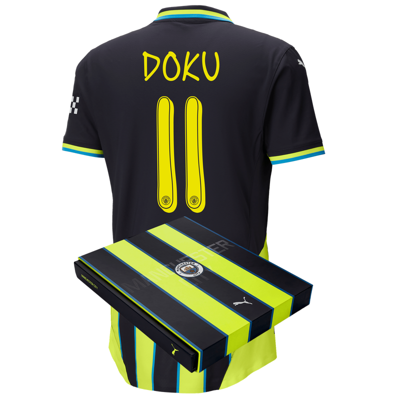 MENS AUTHENTIC Away SHIRT SS-DOKU-11-EPL-PLC - 