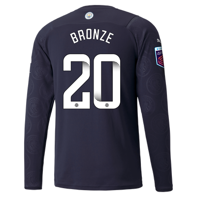 Manchester City 3rd Shirt Long Sleeve 21/22 with Lucy Bronze printing