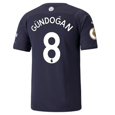 Manchester City 3rd Shirt 21/22 with İlkay Gündoğan printing