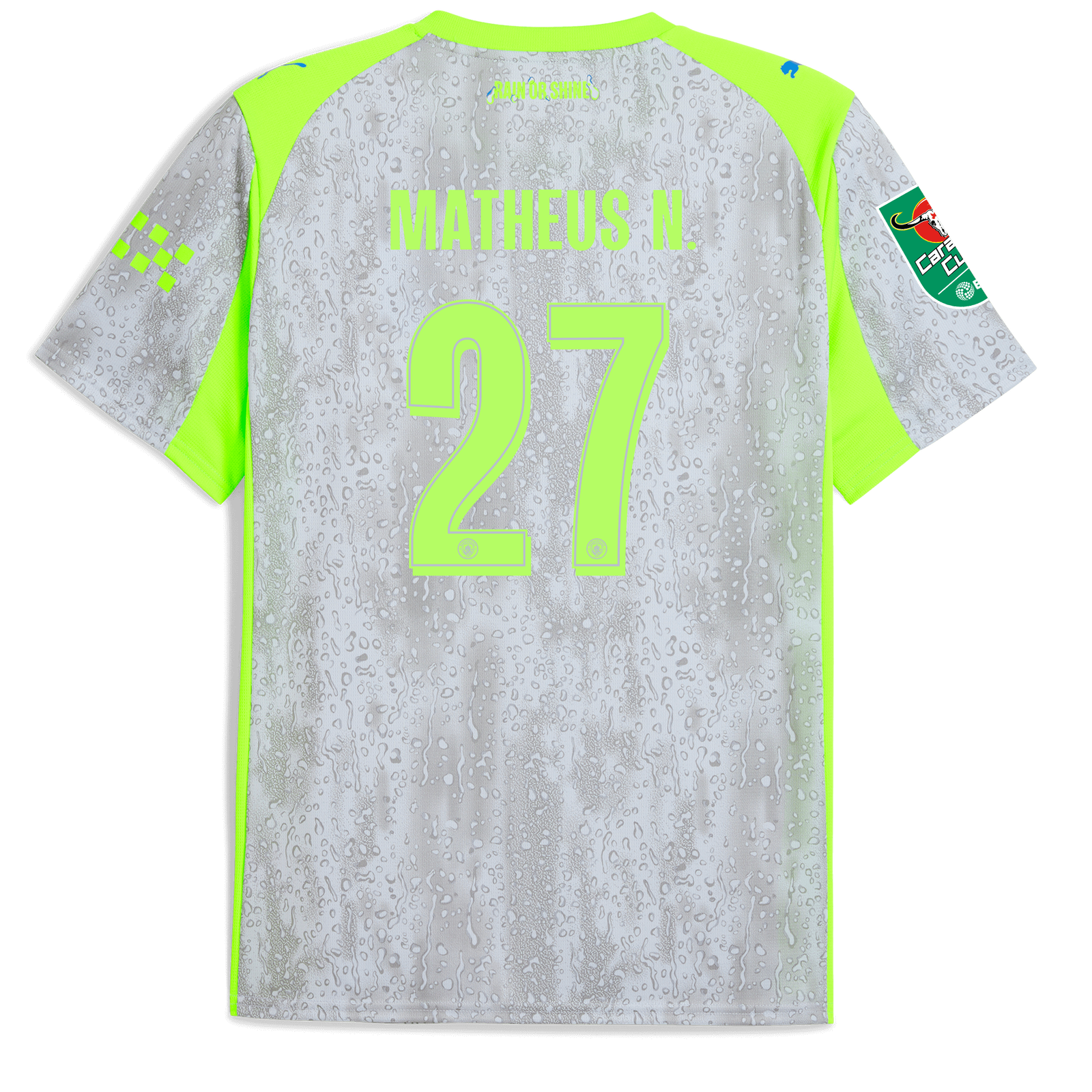 マンチェスター・シティ 2025/26 サード ユニフォーム（MATHEUS N. 27