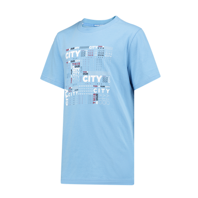T-shirt enfant Drapeau de Manchester City