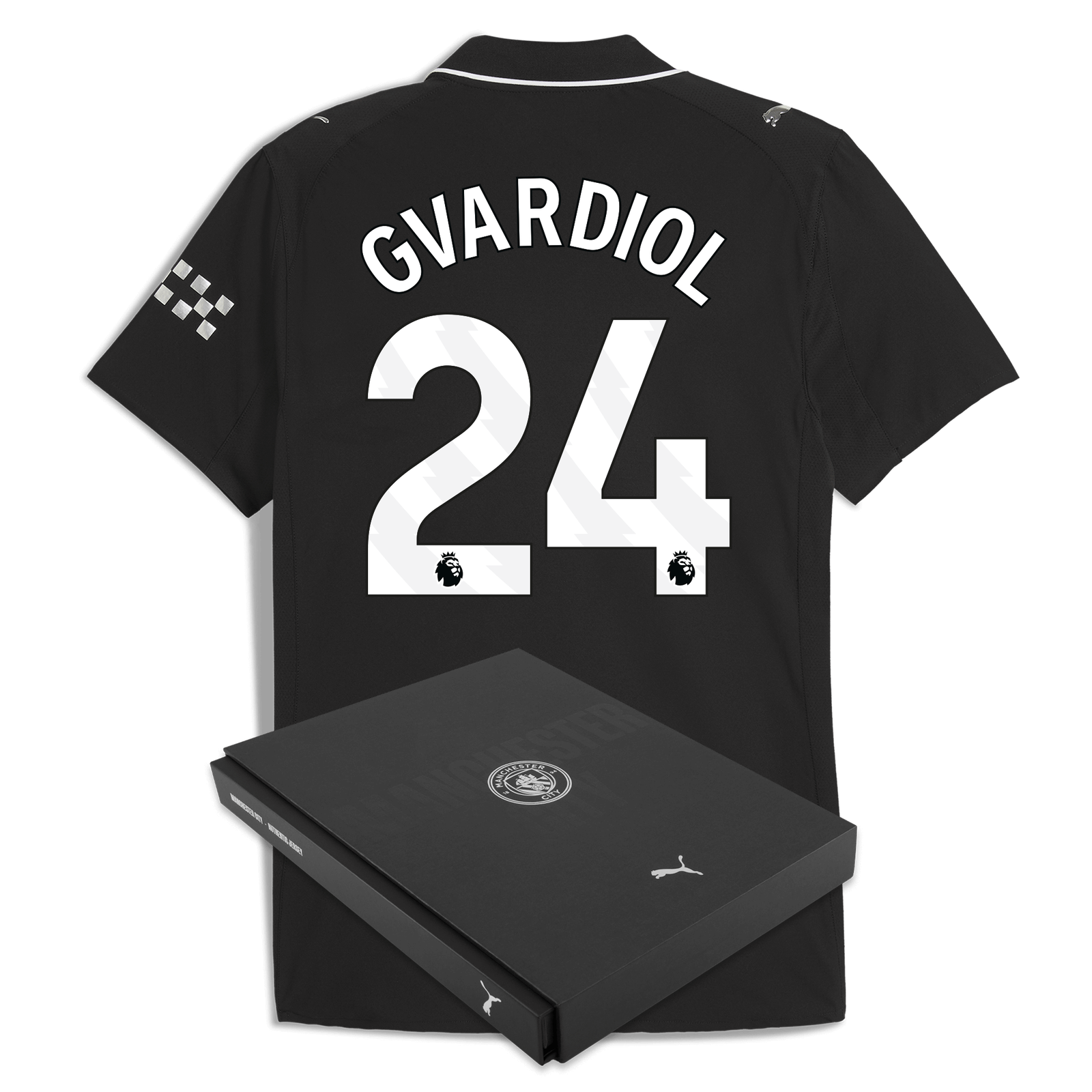 マンチェスター・シティ GVARDIOL 24番　authenticユニフォーム マンチェスター・シティ 2025/26 アウェイ 本物ジャージ