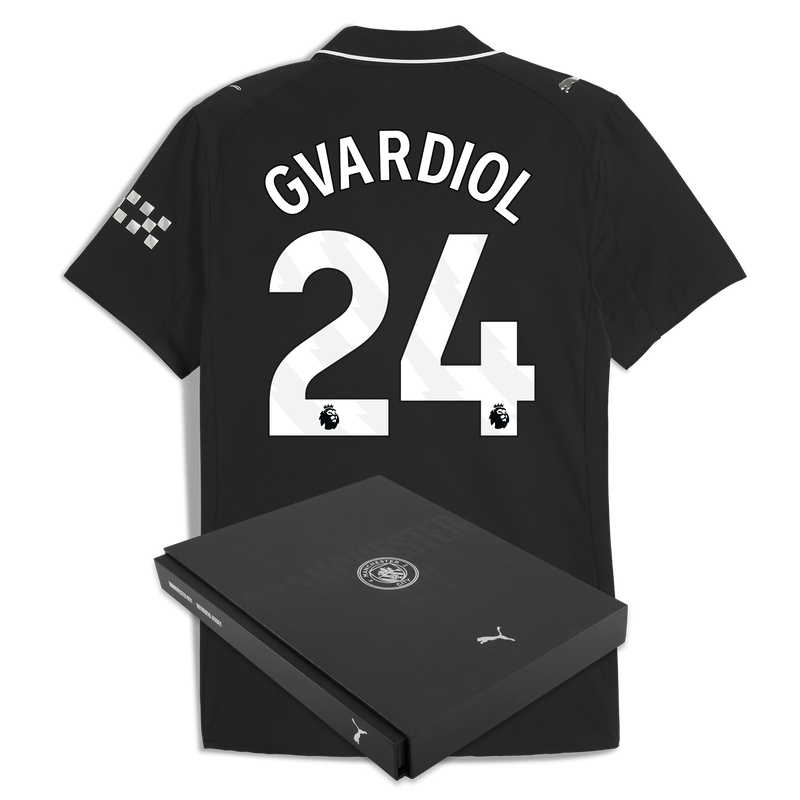 MENS AUTHENTIC Away SHIRT SS-GVARDIOL-24-EPL-PL - 