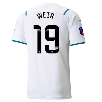 Manchester City Away Shirt 21/22 with Caroline Weir printing