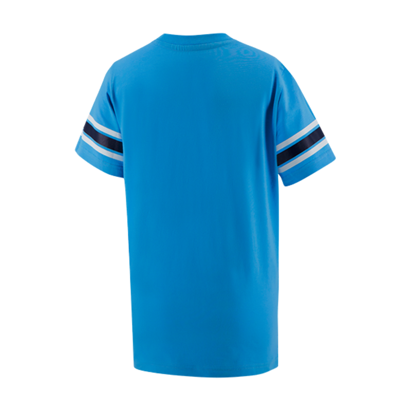 MCFC FW KIDS 9320 VARSITY TEE - light blue