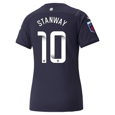 Womens Manchester City 3rd Shirt 21/22 with Georgia Stanway printing
