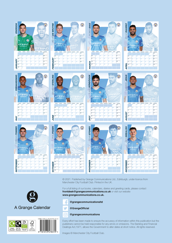 MCFC FW A3 CALENDAR 2022 - Multicolor