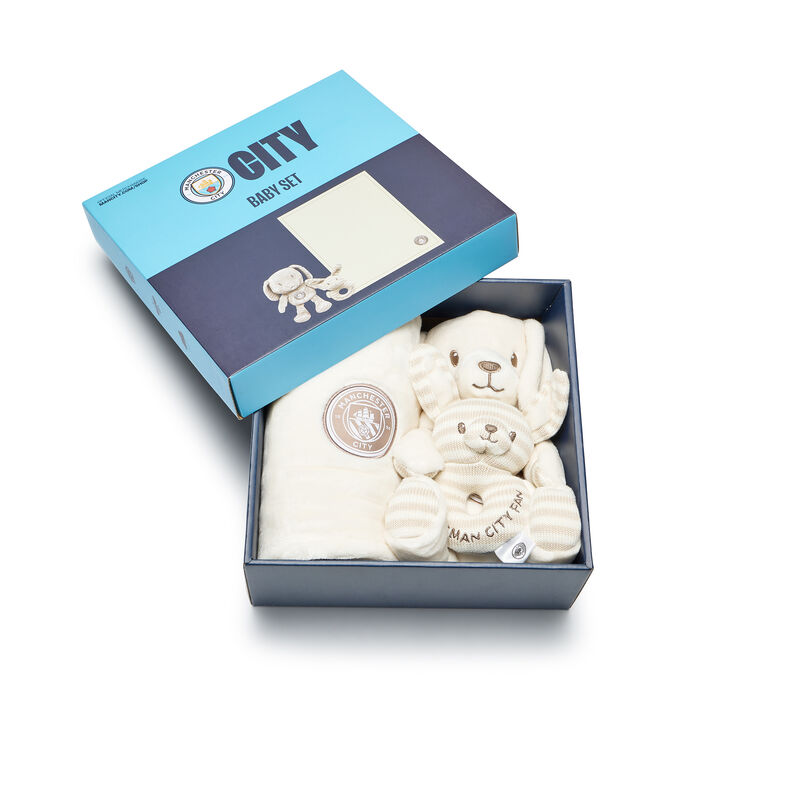 MCFC FW 3PCS BABY SET - white
