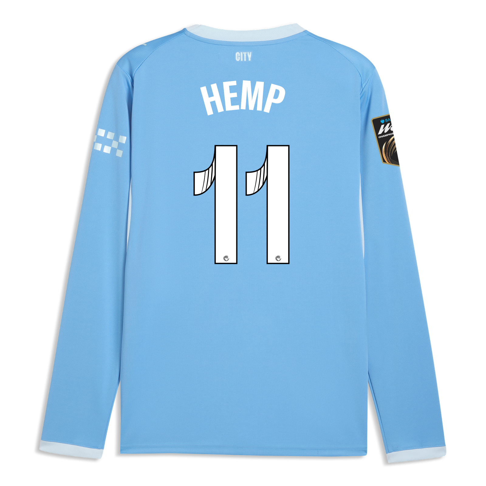 マンチェスター・シティ ホーム ユニフォーム 2026/27 長袖 HEMP 11