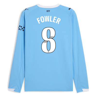 Maglia Home Manchester City 2025/26 a maniche lunghe con stampa FOWLER 8