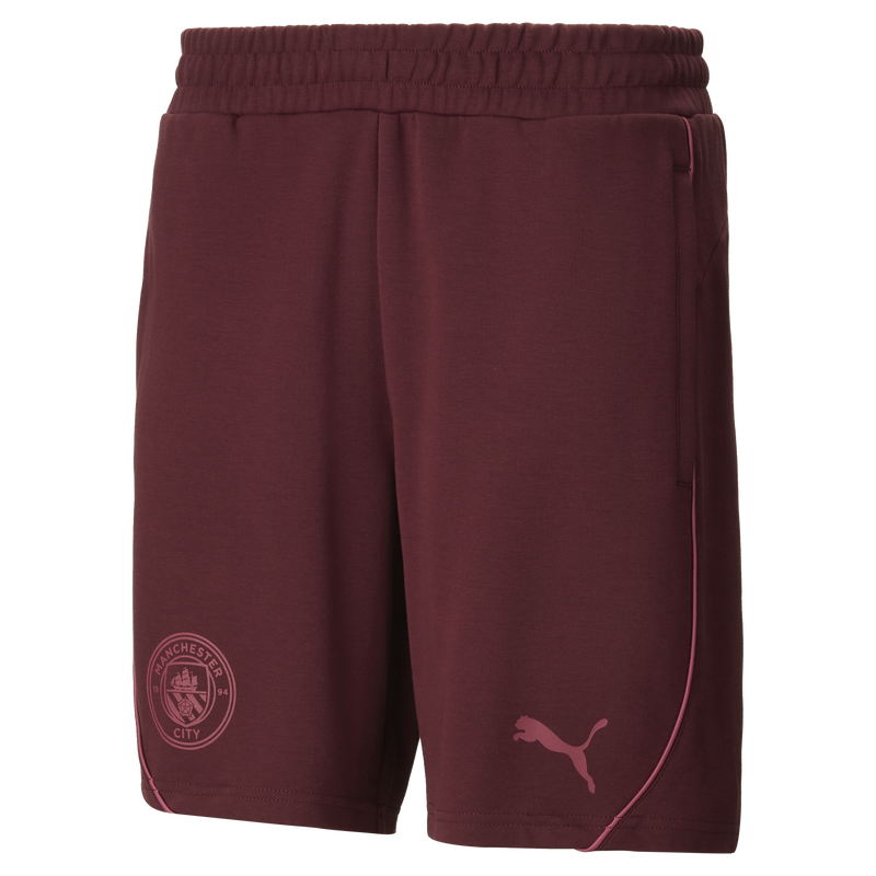 Man City Casuals Shorts burgundy - Check out all Manchester City shorts online - Official Manchester City FC store