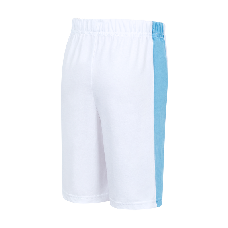 MCFC KIDS 24/25 SS KIT SHORT PJS - team light blue