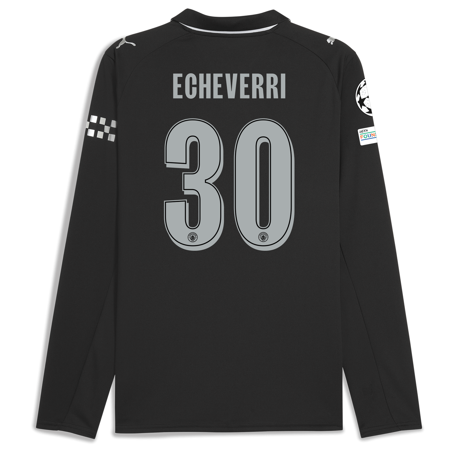 MANCHESTER CITY 長袖　ロンT Manchester City 24/25 Home Men's Long Sleeve Soccer Jersey