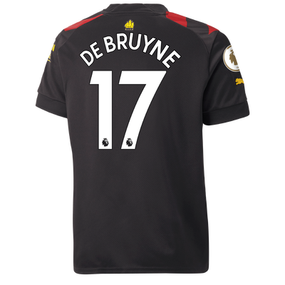 Camiseta 2ª Equipación Manchester City 2022/23 con estampado de DE BRUYNE 17