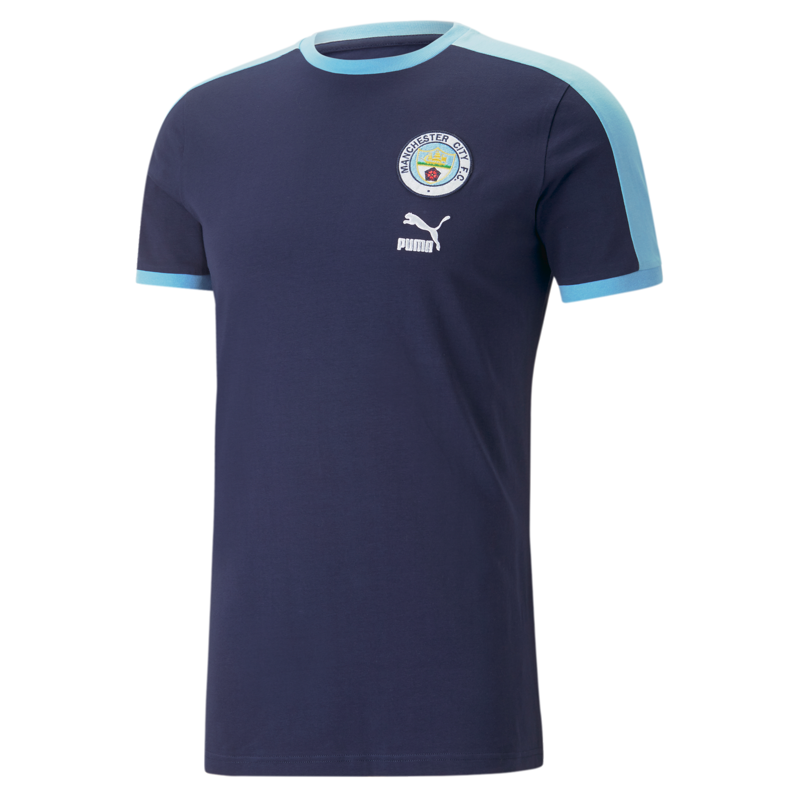 Manchester City FtblHeritage T7 Tee Official Man City Store manchester-city-ftblheritage-t7-tee-official-man-city-store