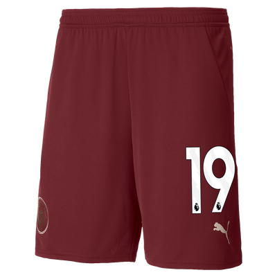 Manchester City Football Shorts 2024/25 with #19