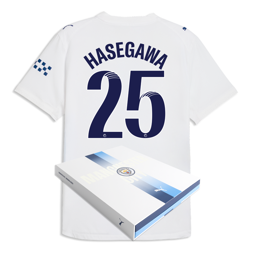 Master Mach Manchester City Third Authentic 2026/27 mit HASEGAWA 25 Druck in ...