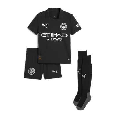 Kids' Manchester City Away Mini Kit 2025/26