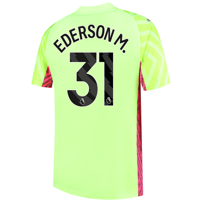 Manchester City Goalkeeper Jersey 2023/24 with EDERSON M. 31 printing