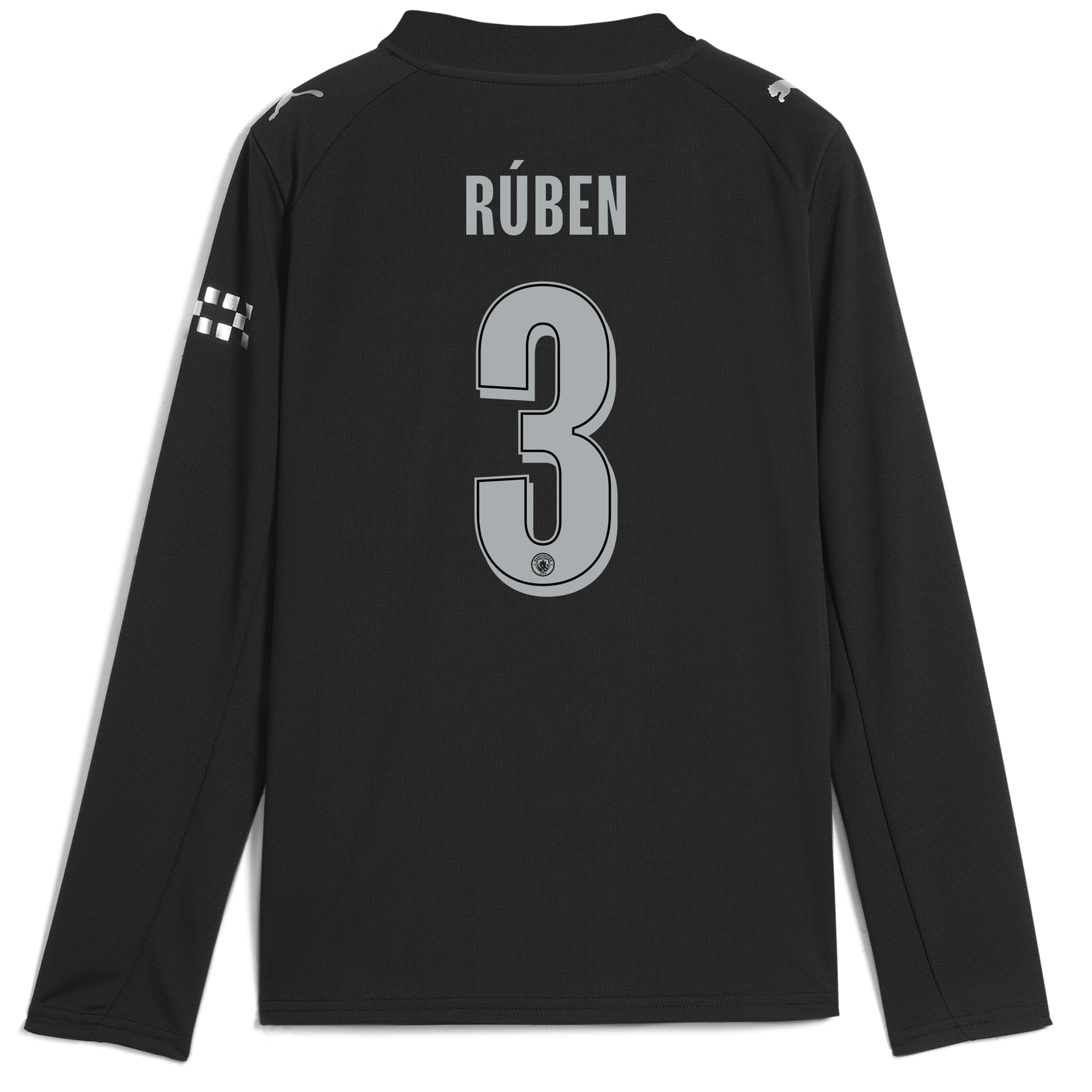 マンチェスター・シティ RÚBEN 3 シャツ マンチェスター・シティ 2025/26 アウェイ RÚBEN 3プリント付き
